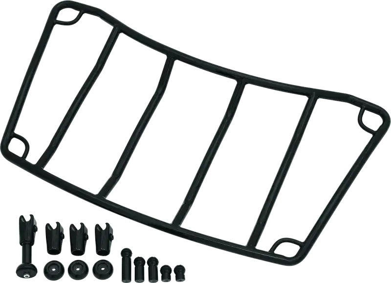 Kuryakyn Trunk Luggage Rack Adjustable Gloss Black - RV and Auto Parts