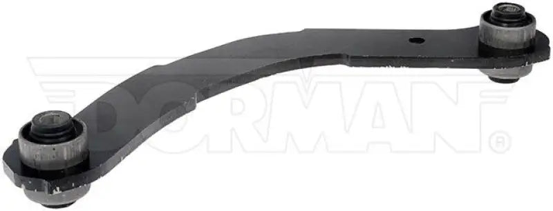Black curved suspension control arm LA67556PR Dorman Lateral Arm replacement