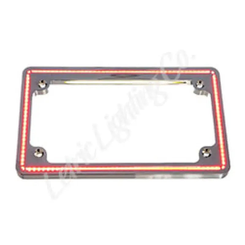 Letric Lighting Perfect Plate Light Lp Frm Chr - RV and Auto Parts