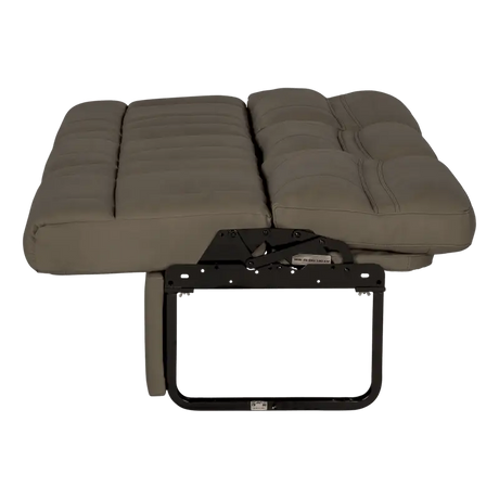 Beige sofa bed with metal frame from Lippert Comp Jacknife Sofa-68 and Sofa-68 image