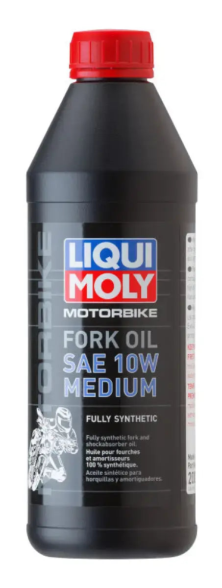 LIQUI MOLY 1L Motorbike Fork Oil SAE 10W Medium - LIQUI MOLY