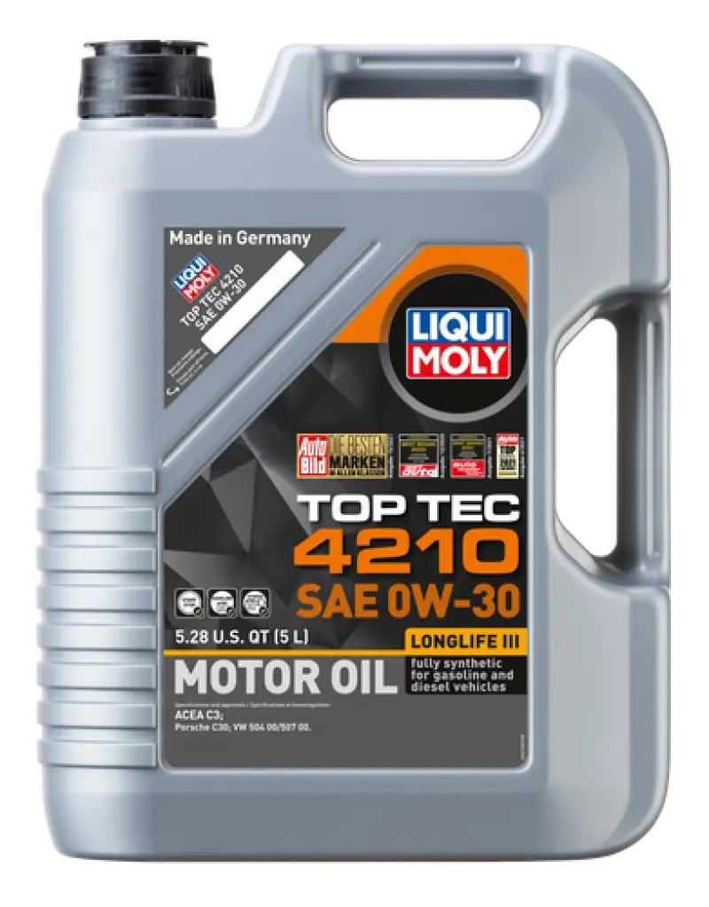 LIQUI MOLY 5L Top Tec 4210 Motor Oil SAE 0W30 - 22158
