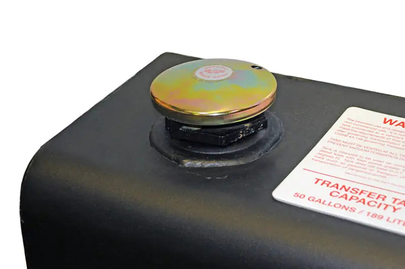 Liquid Transfer Tank Not DOT Approved For Transport Of Fuel Or Flammable Liquids; To Be Used As An Auxiliary Feed