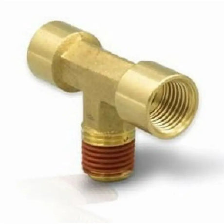LP-BTCON Suburban Mfg Brass Fitting T Connector 1/4’ In - Propane Hose