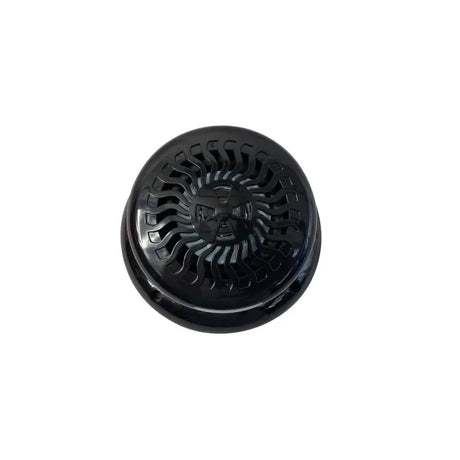 Glossy black 5 1/4' marine speaker by Furrion Llc for high-quality, durable sound output on boats.