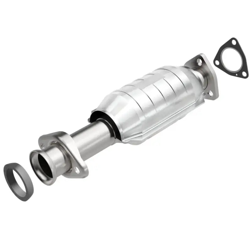 Silver metallic catalytic converter with gaskets for Acura 90-91 MagnaFlow Conv Direct Fit