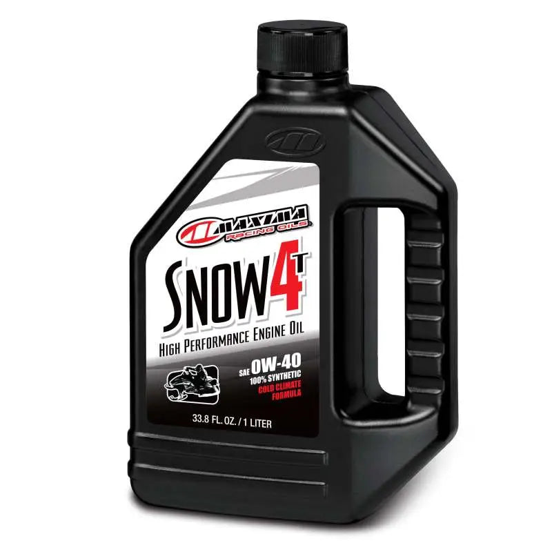 Maxima Snow 4T Full Synthetic 0W40 - 1 Liter - Oils & Oil Filters