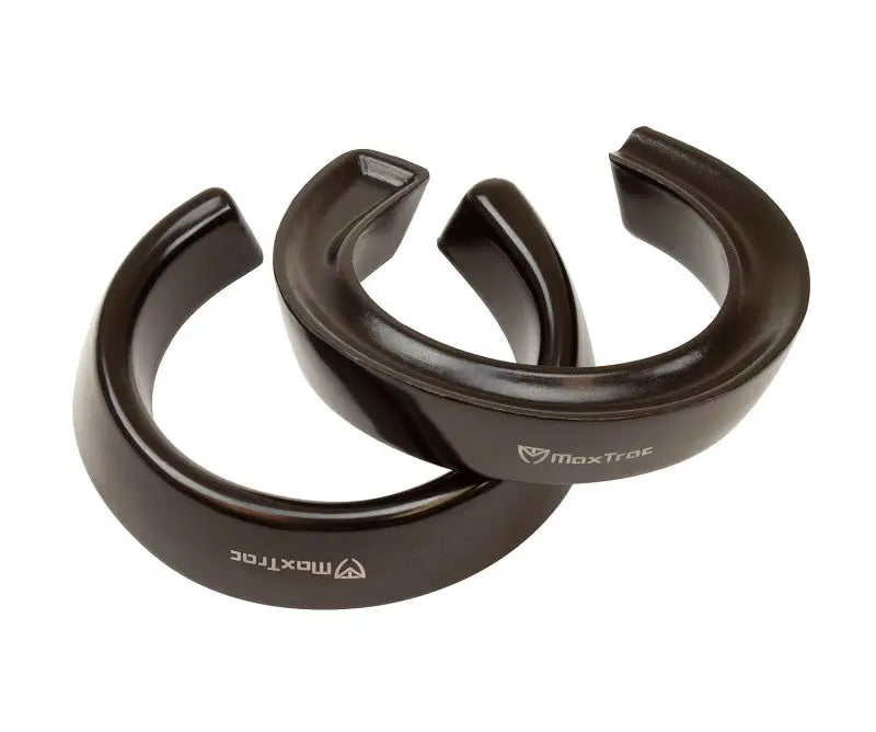 MaxTrac 94-18 Dodge RAM 1500 2WD 2in Front Forged Aluminum Coil Spacers.