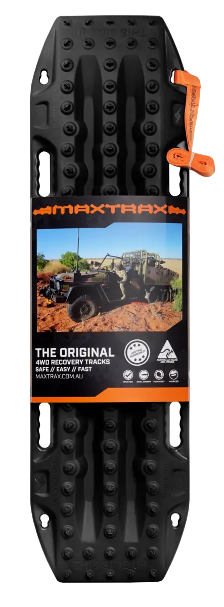 Maxtrax MKII Recovery Tracks - Black - MTX02BK - Winches & Hitches