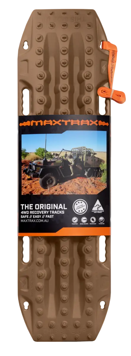 Maxtrax MKII Recovery Tracks - Desert Tan - MTX02DT - Winches & Hitches