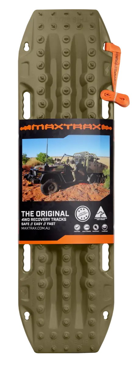 Maxtrax MKII Recovery Tracks - Olive Drab - MTX02OD - Winches & Hitches