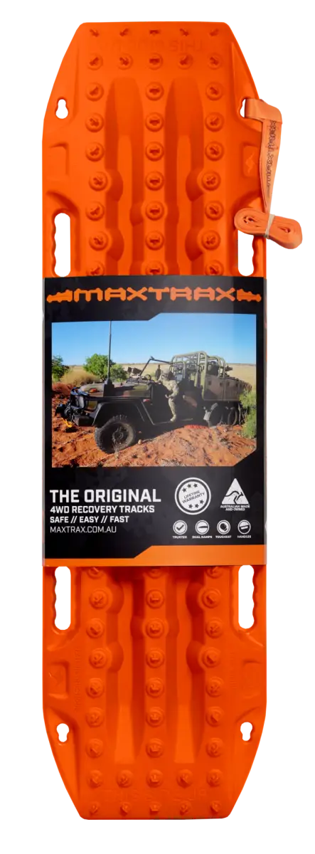 Maxtrax MKII Recovery Tracks - Signature Orange - MTX02SO - Winches & Hitches
