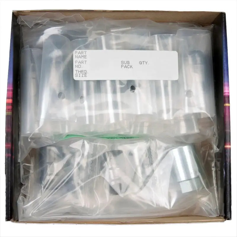 McGard 5 Lug Hex Install Kit w/Locks (Cone Seat Nut / Bulge) M12X1.5 / 3/4 Hex / 1.45in. L - Black - 84538