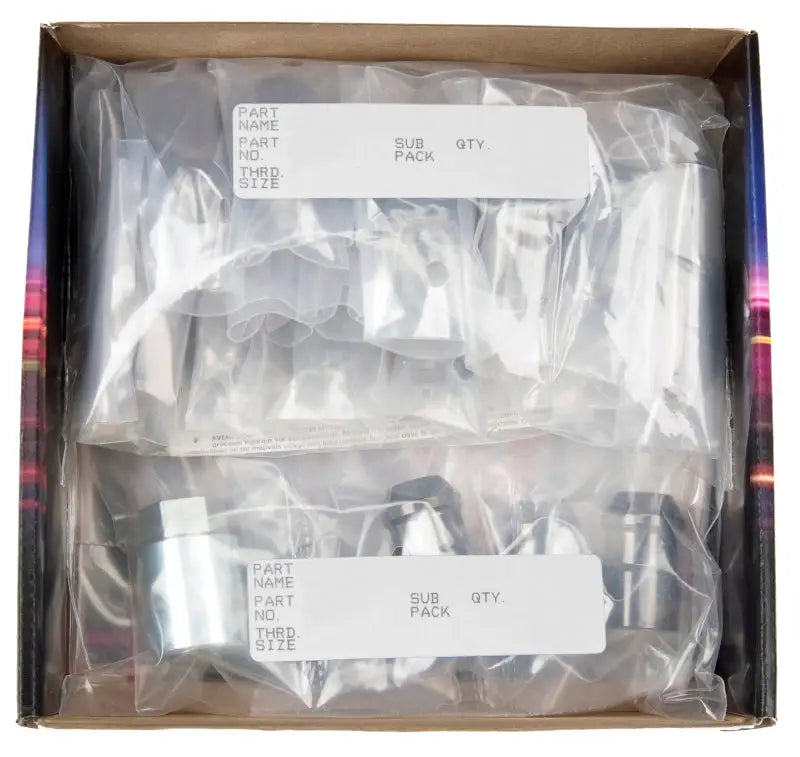 McGard 5 Lug Hex Install Kit w/Locks (Cone Seat Nut) M12X1.5 / 13/16 Hex / 1.5in. Length - Black - 84558