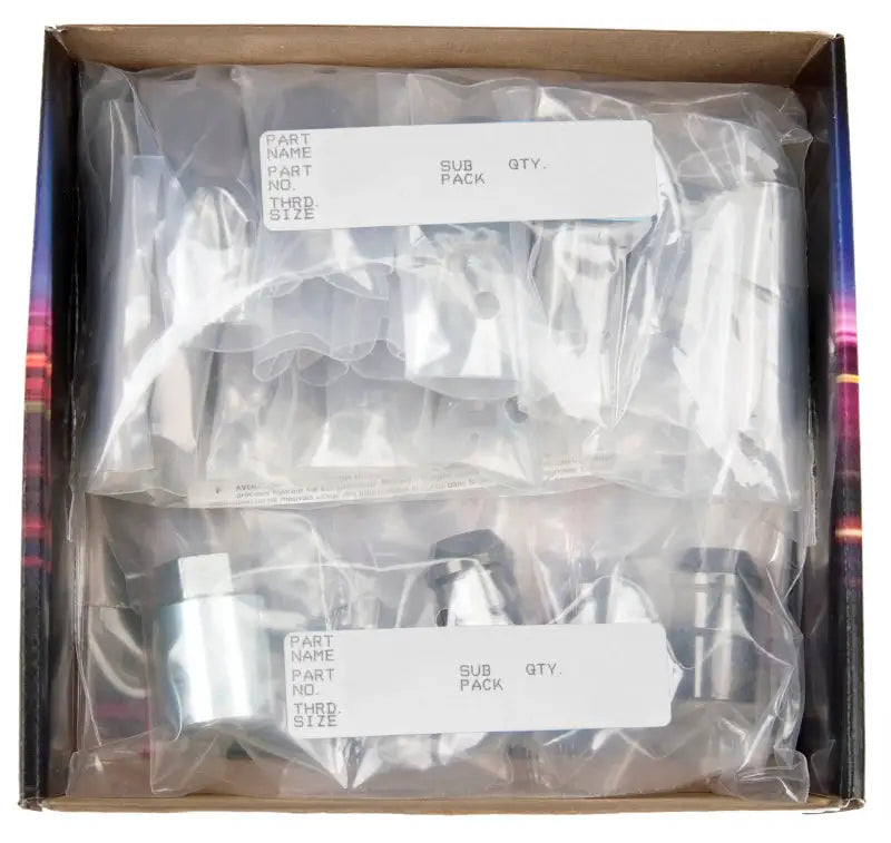 McGard 6 Lug Hex Install Kit w/Locks (Cone Seat Nut) M12X1.5 / 13/16 Hex / 1.5in. Length - Black - 84658