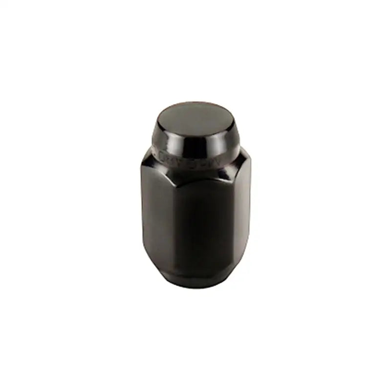 McGard Hex Lug Nut (Cone Seat) 1/2-20 / 13/16 Hex / 1.5in. Length (4-Pack) - Black - 64030