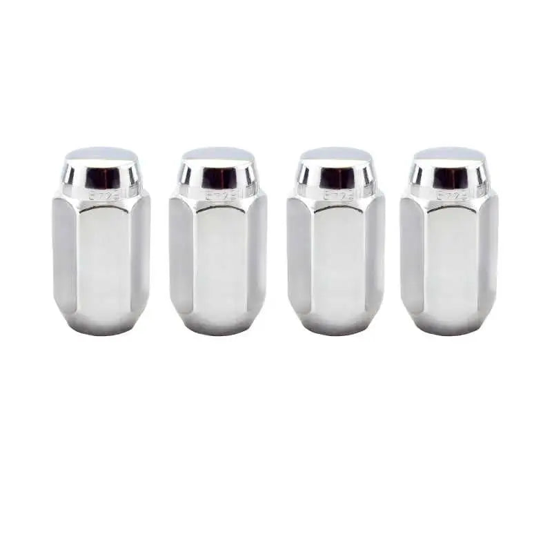 McGard Hex Lug Nut (Cone Seat) 9/16-18 / 7/8 Hex / 1.75in. Length (4-Pack) - Chrome