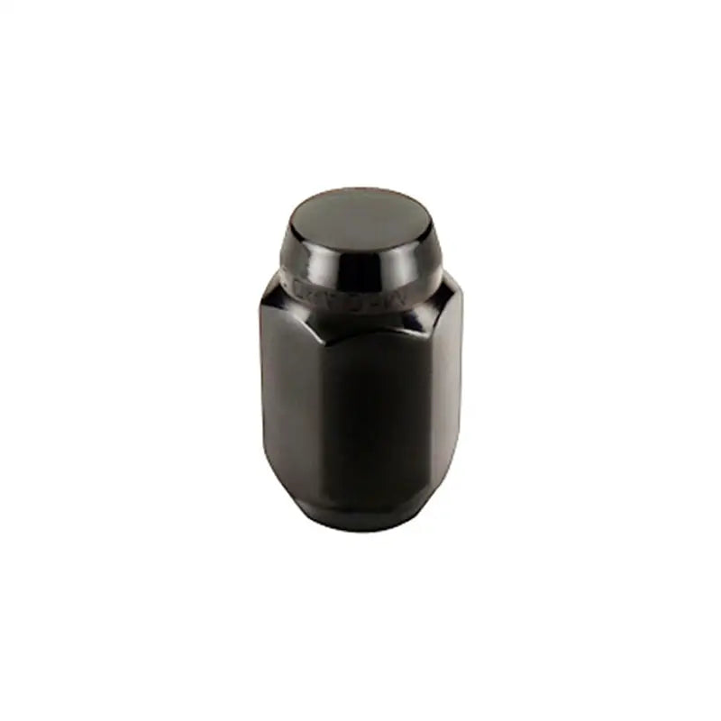 McGard Hex Lug Nut (Cone Seat) M12X1.5 / 13/16 Hex / 1.5in. Length (4-pack) - Black - 64031