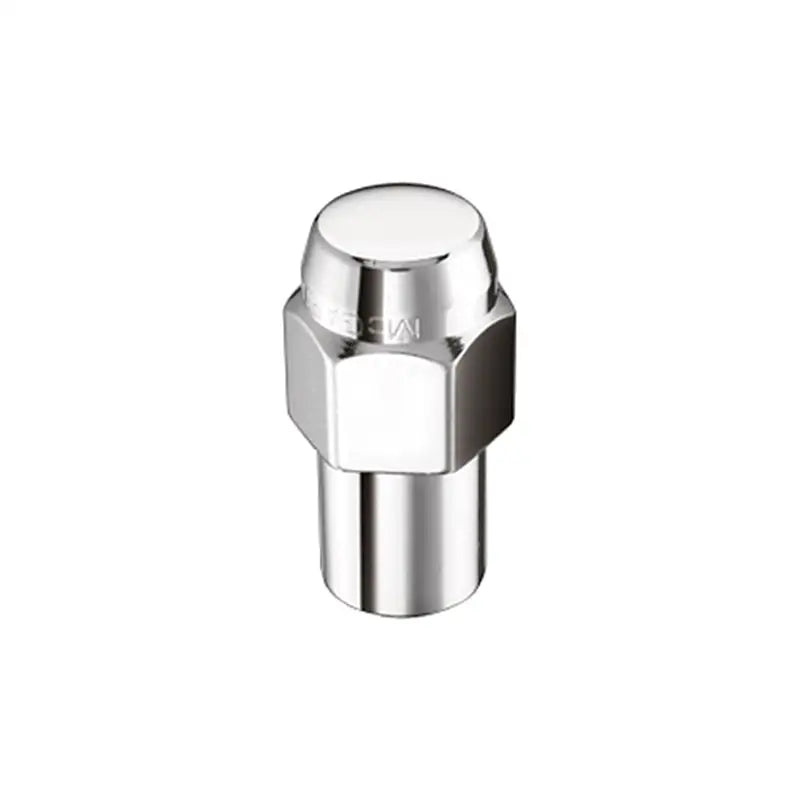 McGard Hex Lug Nut (Reg. Shank - .746in.) 1/2-20 / 13/16 Hex / 1.65in. Length (4-Pack) - Chrome - 61000