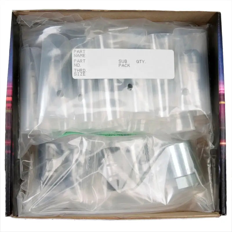 McGard Jeep Wrangler Install Kit (Cone Seat Bulge) 1/2-20 / 3/4 Hex / (18 Lug Nuts / 5 Locks) - Blk - 84563BK