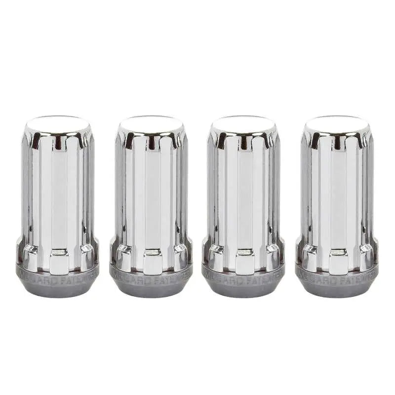 McGard SplineDrive Lug Nut (Cone Seat) M14X1.5 / 1.935in. Length (4-Pack) - Chrome (Req. Tool)