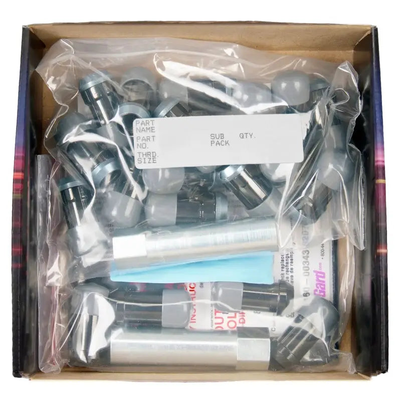 McGard SplineDrive Tuner 23-PC Jeep JL Install Kit w/Locks & Tool (Cone) M14X1.5 / 22m Hex - Black - 65585BK