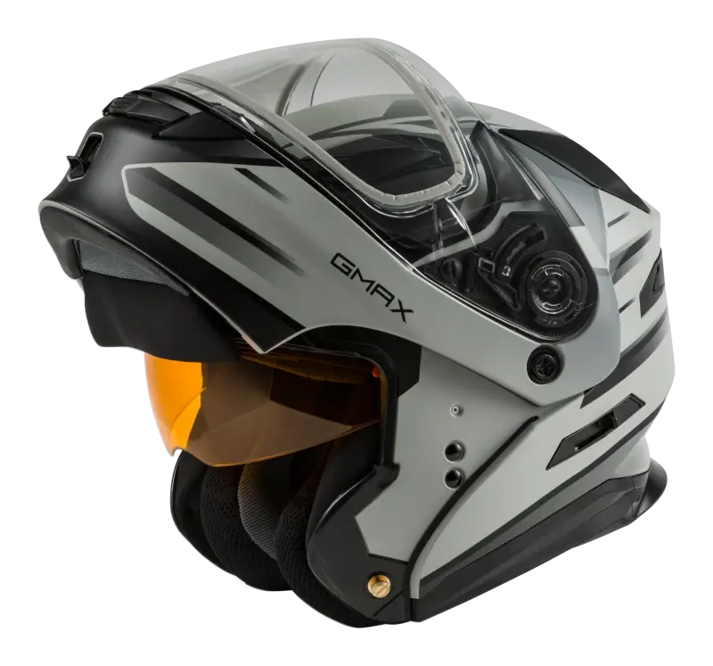 Md 01s Modular Snow Helmet Descendant Matte Gry/Silver Md