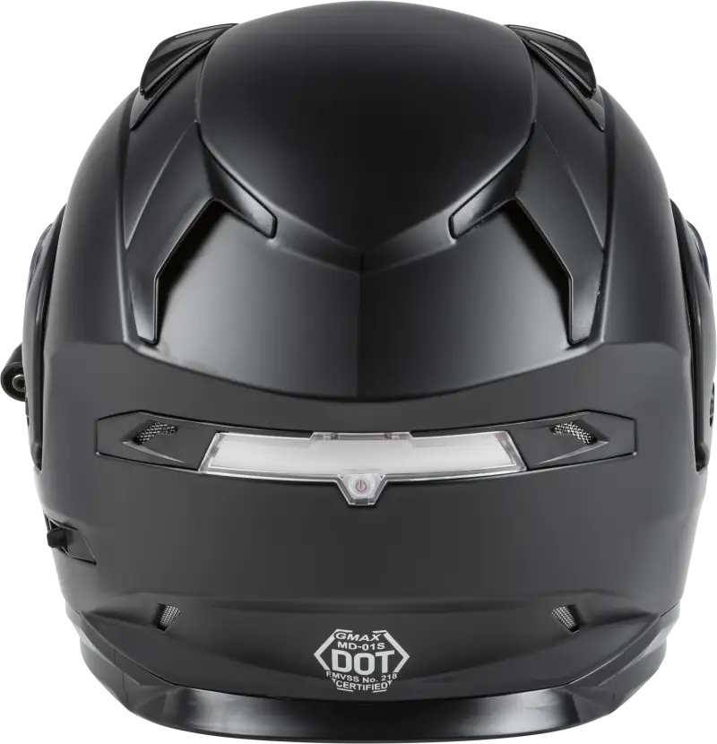 Md 01s Modular Snow Helmet W/Electric Shield Matte Blk Xl