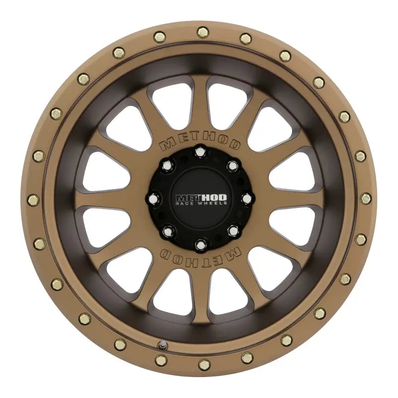 Method MR605 NV 20x12 -52mm Offset 8x170 124.9mm CB Bronze Wheel - Truck & Automotive