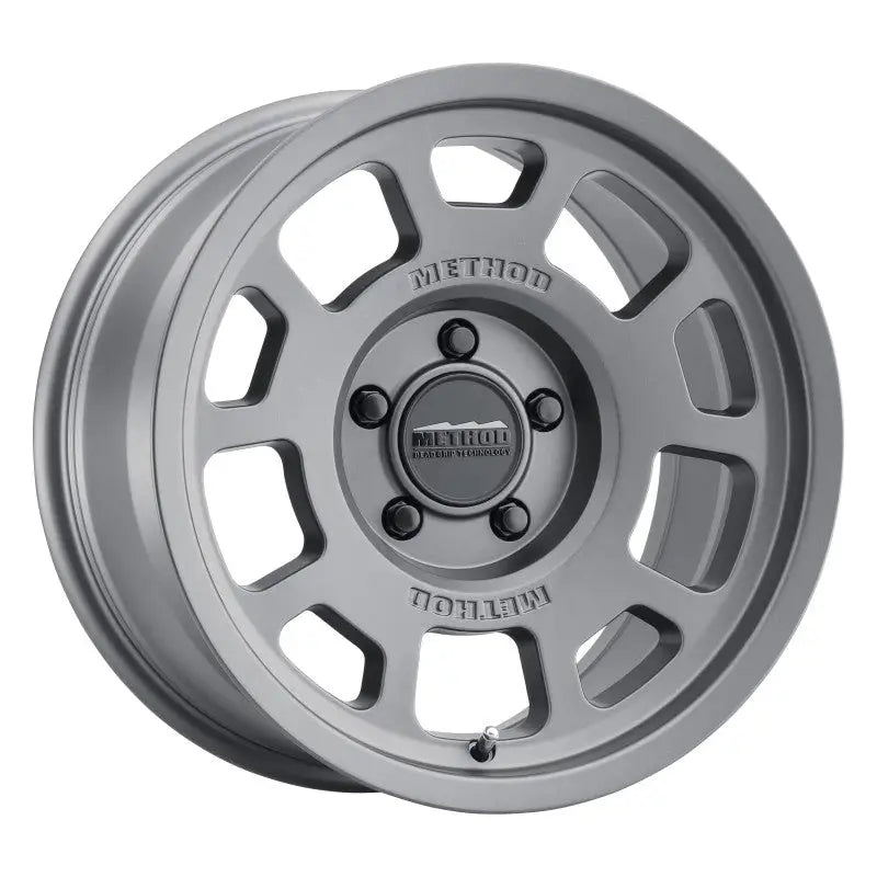 Method MR705 18x9 + 25mm Offset 5x150 110.5mm CB Titanium Wheel - Truck & Automotive