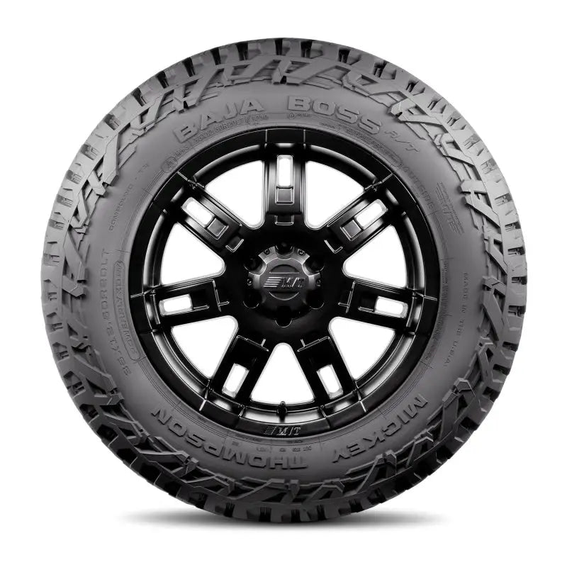 Mickey Thompson Baja Boss A/T Tire - 37X12.50R17LT 124Q featuring aggressive tread design for superior on-road handling, performance, and off-road dominance.