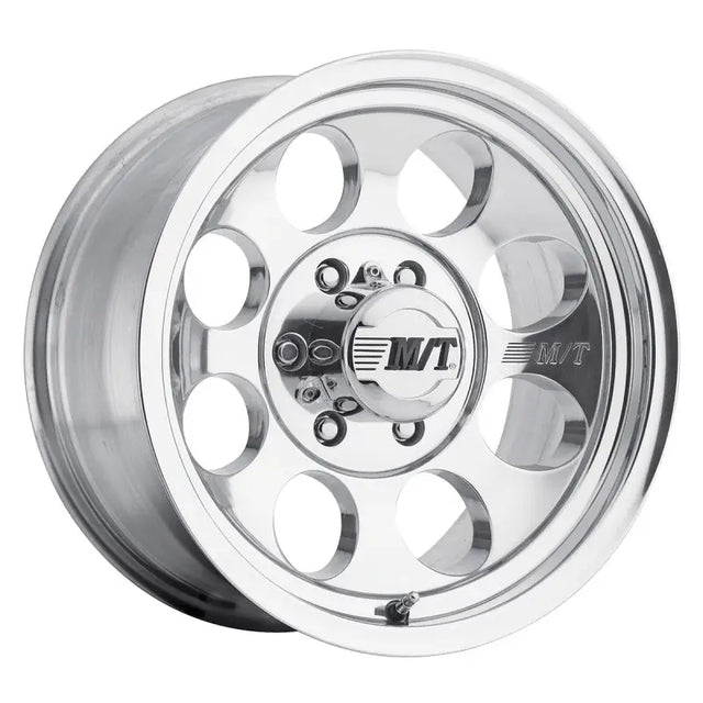 Mickey Thompson Classic III Wheel - 17x9 6x5.5 with deeply embossed Mickey Thompson logo and highly polished finish.