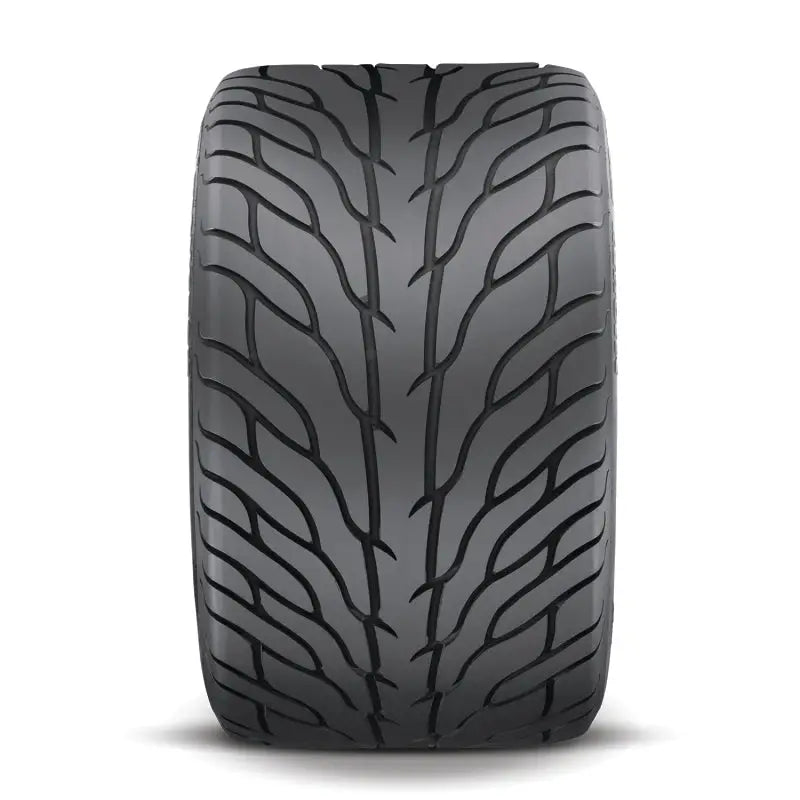 Mickey Thompson Sportsman S/R Tire - 31X18.00R15LT 99H with flamed tread pattern for hot rods, muscle cars, and street rods.