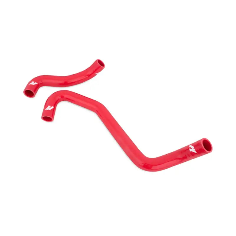 Red silicone coolant hose from Mishimoto Powerstroke hose kit for Ford 7.3L Diesel
