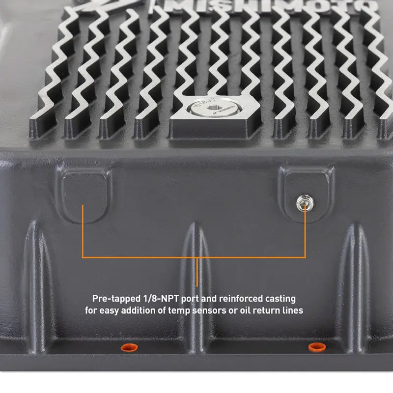 Mishimoto 01-19 Duramax Allison A1000 Transmission Pan Cast GR - Truck & Automotive