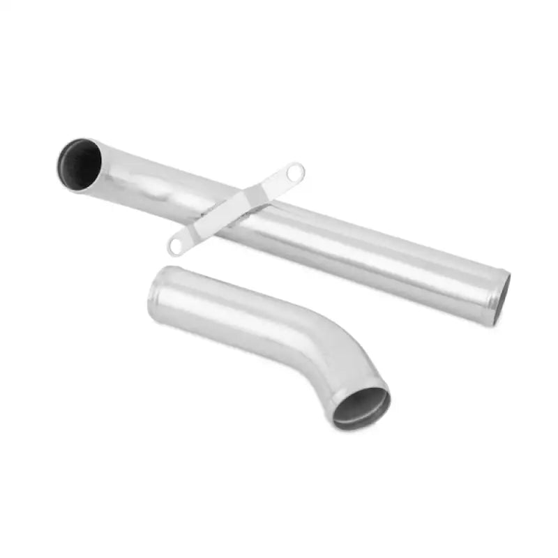 Polished metal pipes with mounting bracket for Mitsubishi Lancer Evolution X intercooler kit
