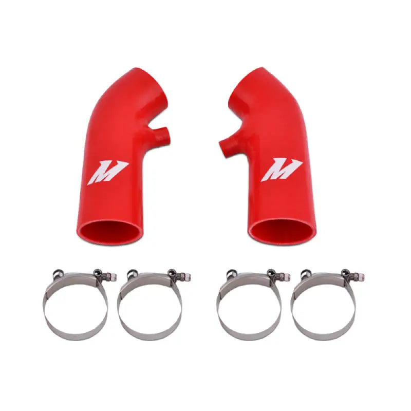 Mishimoto 09 + Nissan 370Z Red Silicone Air Intake Hose Kit - Truck & Automotive