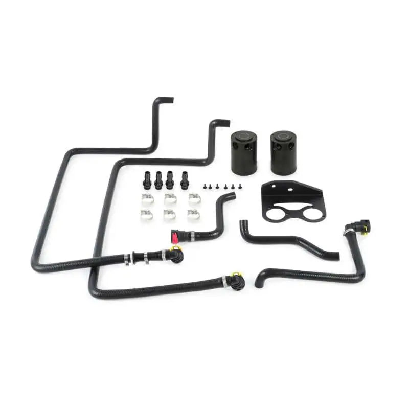 Mishimoto Mishimoto 15-16 Ford F-150 EcoBoost 3.5L Baffled Oil Catch Can Kit - Black