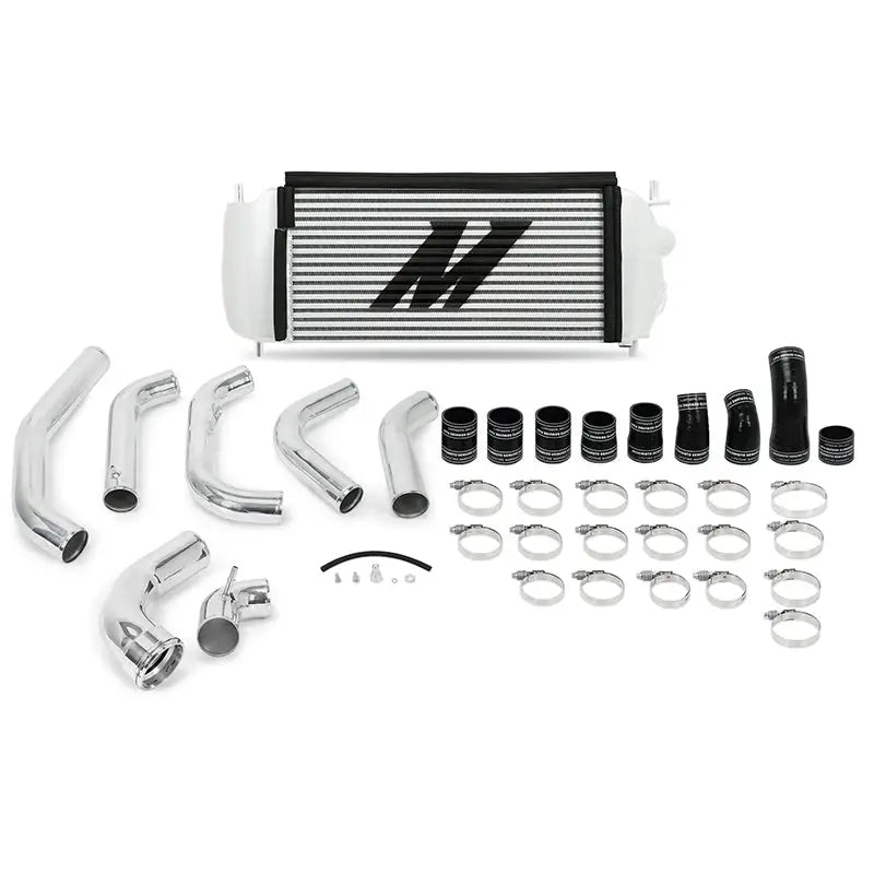 Intercooler kit with pipes, hoses, and clamps for Ford F-150 EcoBoost performance upgrade