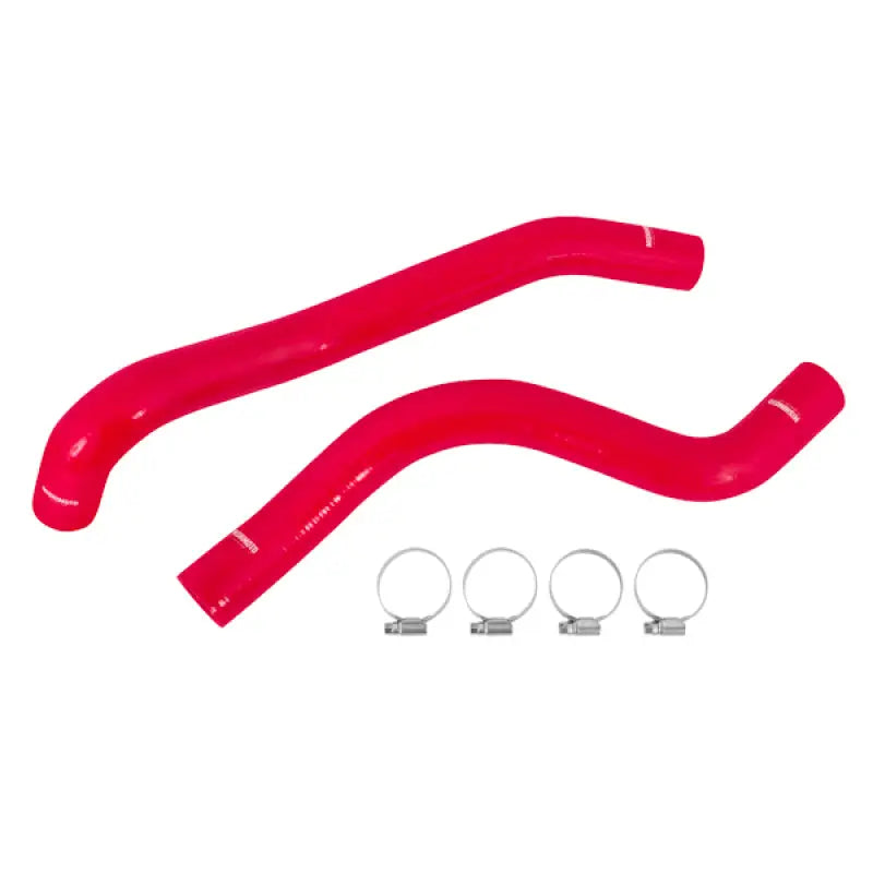Mishimoto 15 + Ford Mustang EcoBoost Red Silicone Coolant Hose Kit