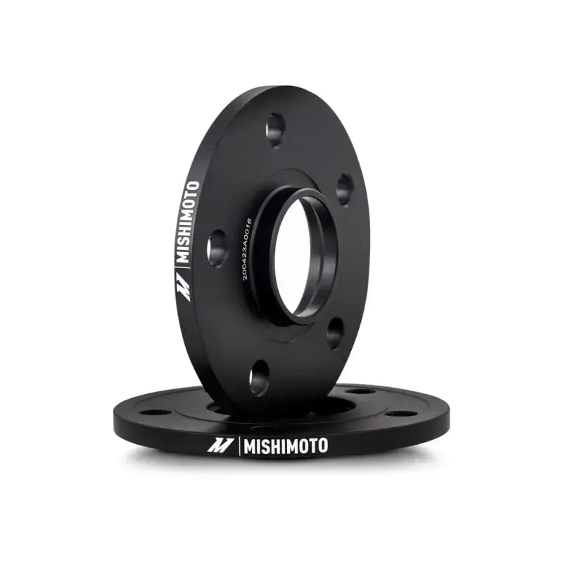 Mishimoto Wheel Spacers - 5x120 - 64.1 CB - M14 x1.5 - 15mm - BK - Mishimoto