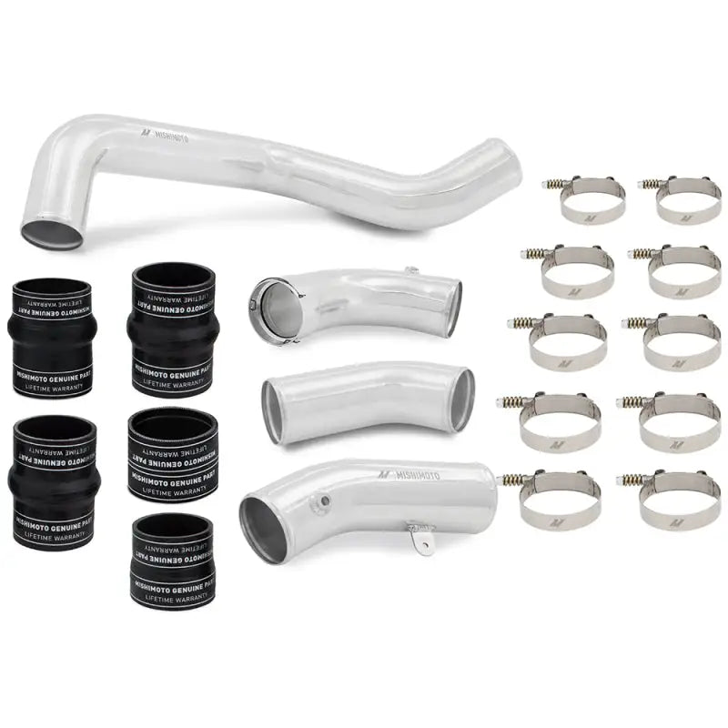 Mishimoto 17-19 GM 6.6L L5P Intercooler Pipe and Boot Kit Polished - Truck & Automotive