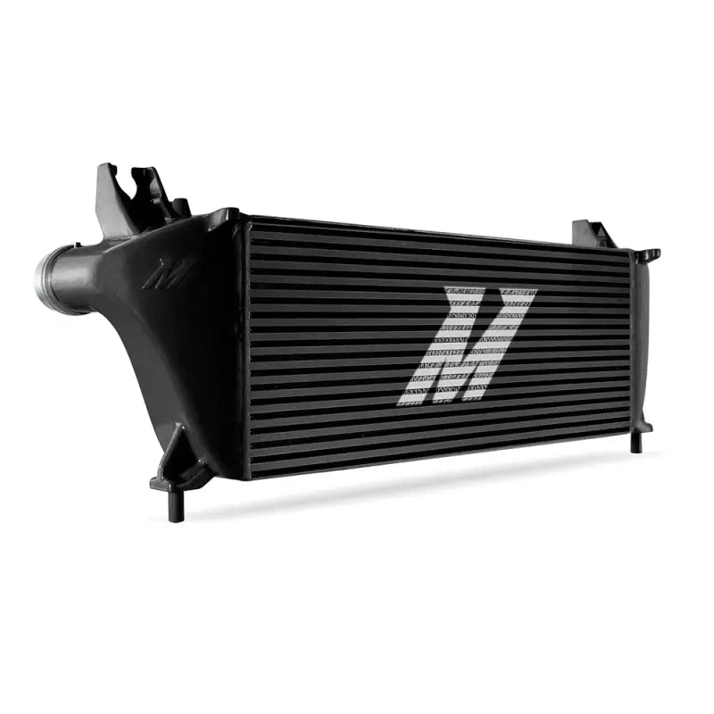 Mishimoto 19+ Ford Ranger 2.3L EcoBoost Performance Intercooler Kit - Black, showcasing sleek design and superior cooling efficiency.