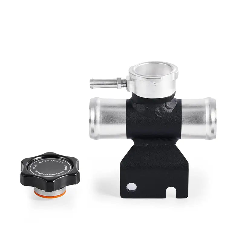 Mishimoto 08-15 Mitsubishi Lancer Evo X Coolant Fill Inlet - Black - Mishimoto