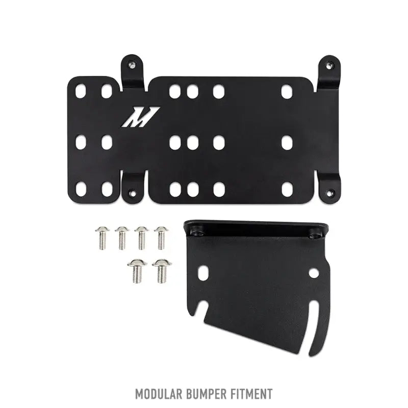 Mishimoto 2021 + Ford Bronco Modular Bumper License Plate Relocation - Truck & Automotive