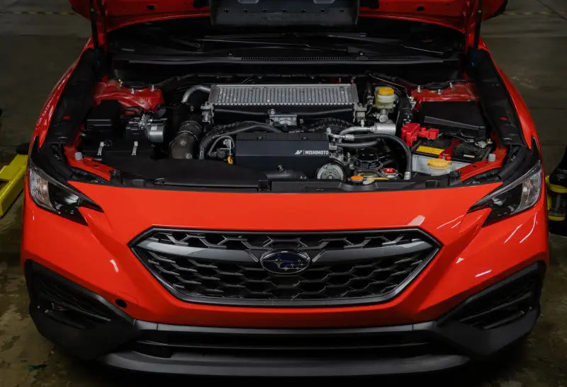 Mishimoto 2022 + Subaru WRX Pulley Cover Black - Truck & Automotive