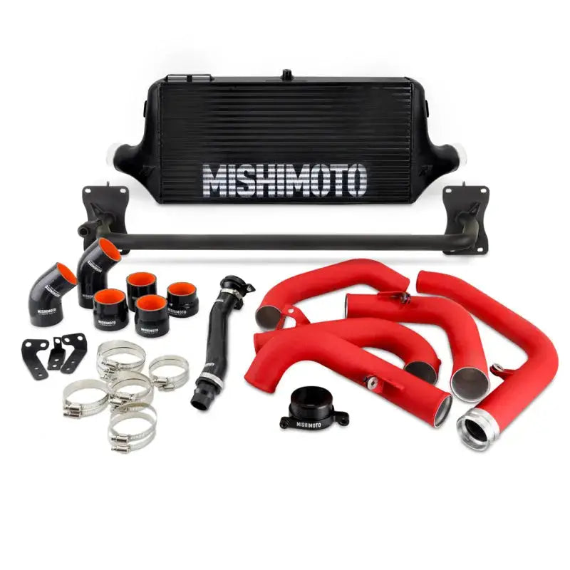 Automotive mount intercooler kit for Mishimoto 2022+ WRX Front Mount Intercooler Kit BK Core WRD Pipes
