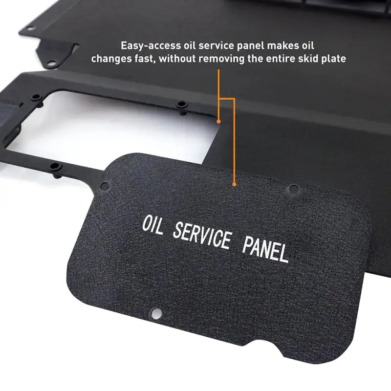 Mishimoto 2023 + Nissan Z Skid Plate Engine - Wrinkle Black - Body Armor & Protection