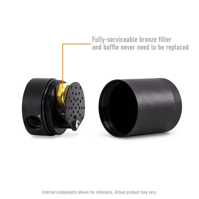 Mishimoto 2024+ Ford Mustang 2.3L EcoBoost Oil Catch Can PCV Side - durable construction, effective oil separation, easy installation, sleek design - ideal for RV, automotive, powersports, marine, and truck accessories.