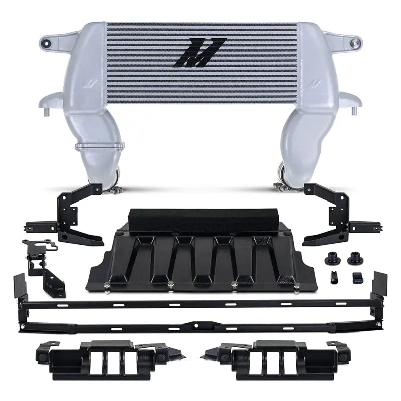 Mishimoto 21 + Ford Bronco High Mount Intercooler Kit - Silver - Truck & Automotive